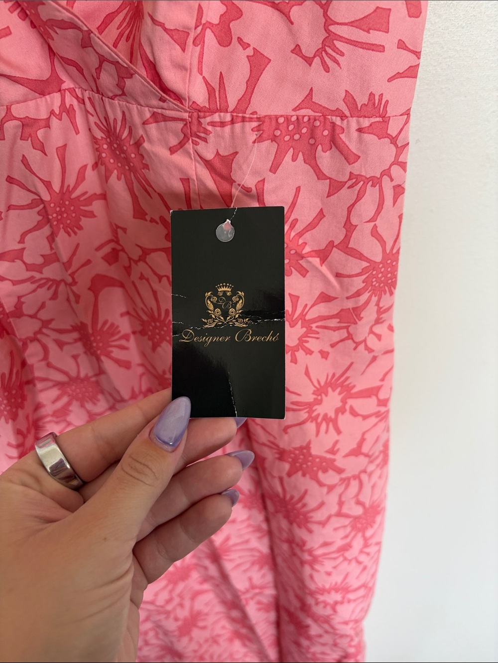 Principles Pink Floral Slip Dress NWT Size Small Midi Dress Summer Dress - Picture 2 of 8
